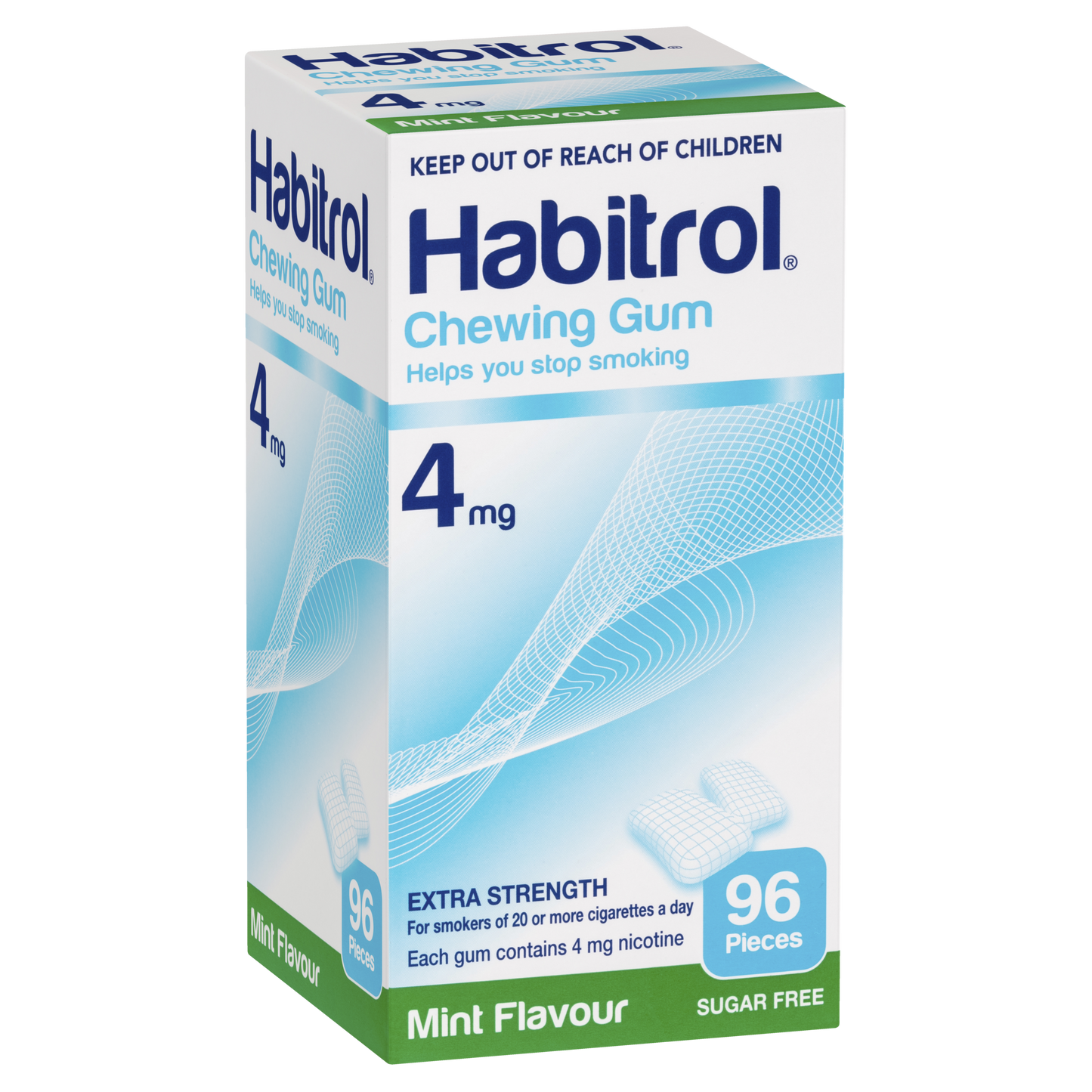 Habitrol Chewing Gum 4mg - Mint