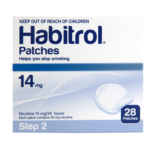 Habitrol Patches Step 2 14mg (Dispensary Pack)