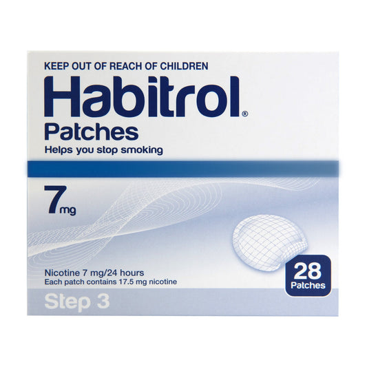 Habitrol Patches Step 3 7mg (Dispensary Pack)