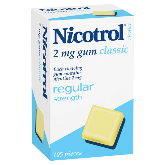 Nicotrol Chewing Gum 2mg - Classic