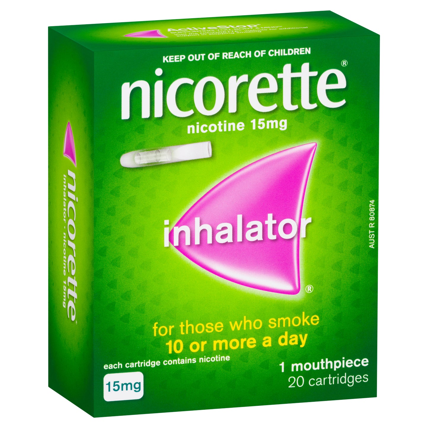 Nicorette Nicotine Inhalator 15mg