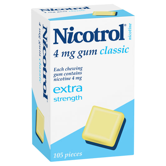 Nicotrol Chewing Gum 4mg - Classic